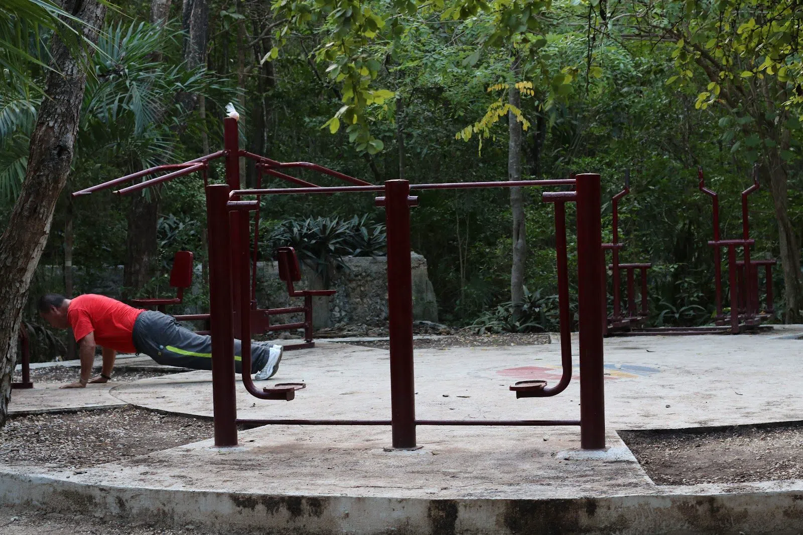 Cancun's Parque Kabah and the blocks around it