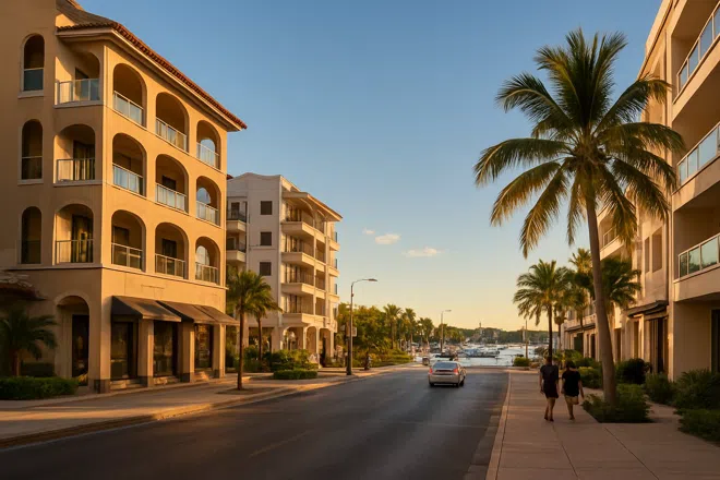 Atmosphere of Puerto Cancún, Cancun
